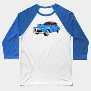 Classic car 1948 cartoon illustration Baseball T-Shirt